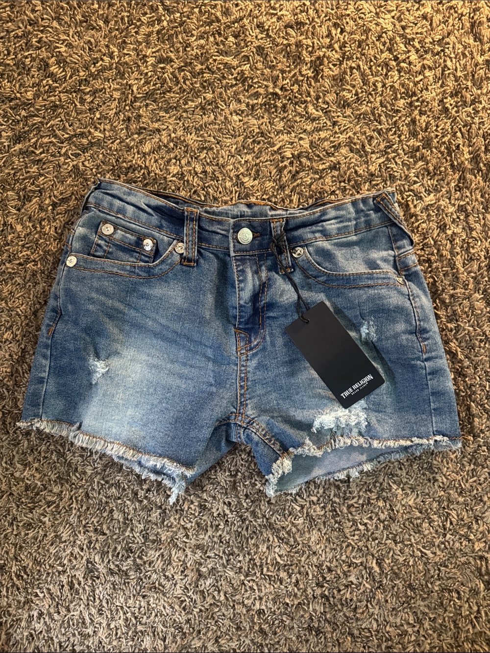 New True Religion jeans shorts